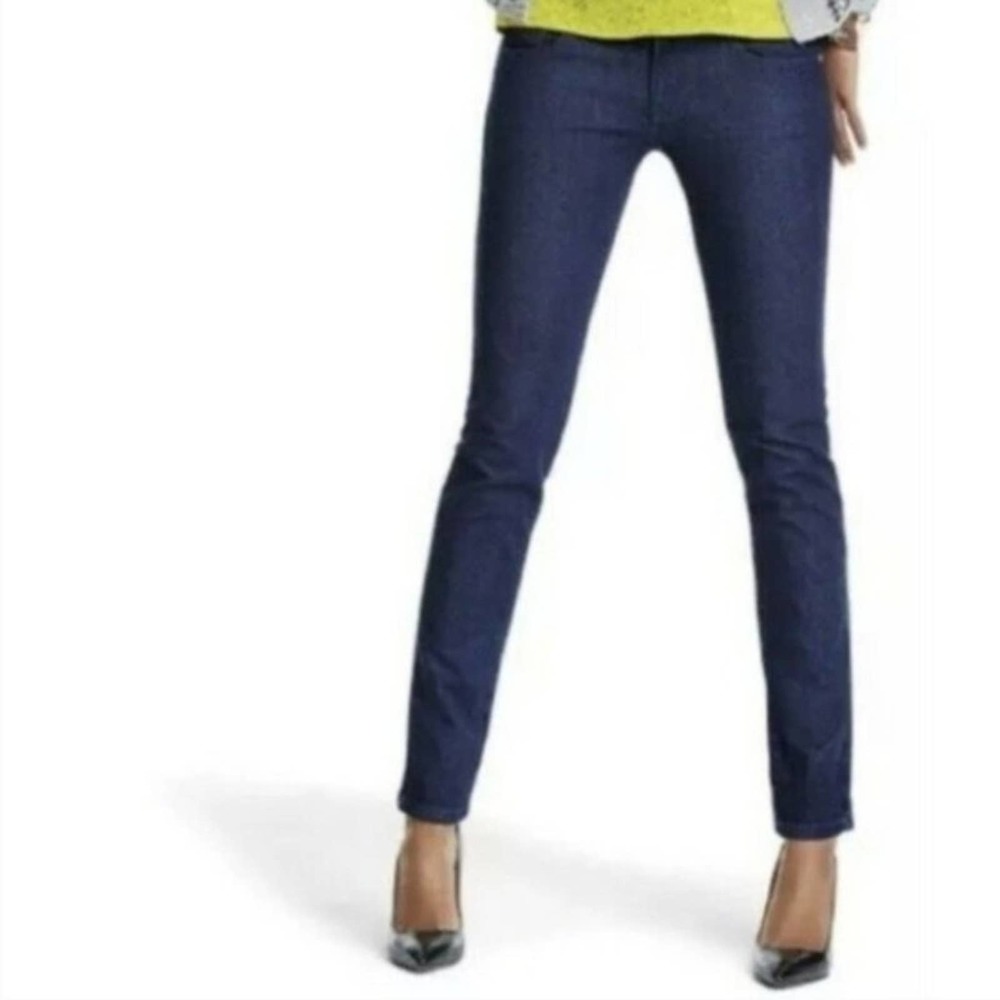CAbi Knight Stretch Dark Wash Skinny Jeans Size 6